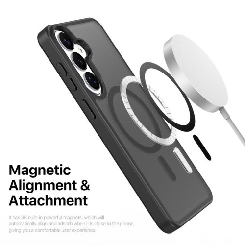 Dėklas Dux Ducis Yind MagSafe Samsung S947 S26 Plus juodas