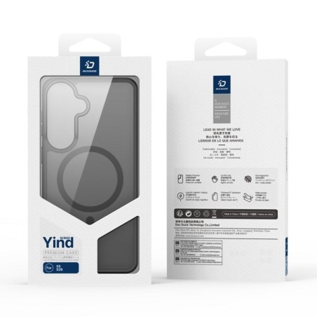 Dėklas Dux Ducis Yind MagSafe Samsung S947 S26 Plus juodas