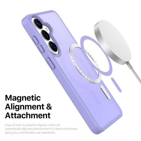 Dėklas Dux Ducis Yind MagSafe Samsung S947 S26 Plus violetinis