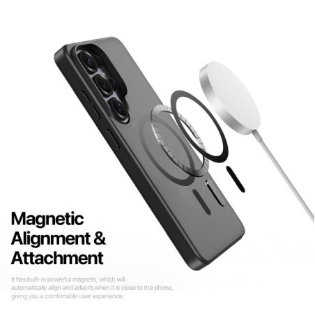 Dėklas Dux Ducis Yind MagSafe Samsung S948 S26 Ultra juodas