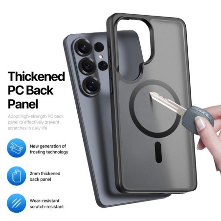 Dėklas Dux Ducis Yind MagSafe Samsung S948 S26 Ultra juodas