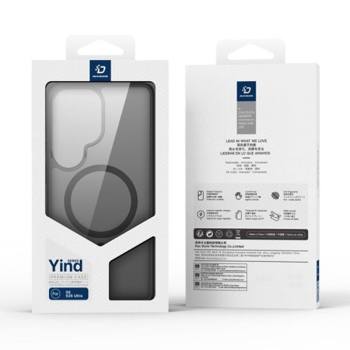 Dėklas Dux Ducis Yind MagSafe Samsung S948 S26 Ultra juodas