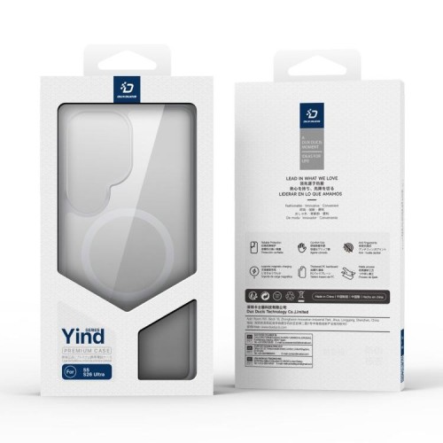 Dėklas Dux Ducis Yind MagSafe Samsung S948 S26 Ultra pilkas