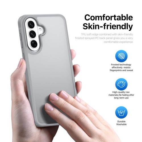 Dėklas Dux Ducis Yind Samsung A576 A57 5G pilkas