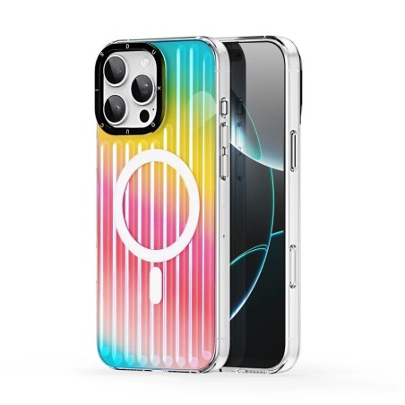 Dėklas Dux Ducis Zest Apple iPhone 16 Pro Max Gradient Rainbow