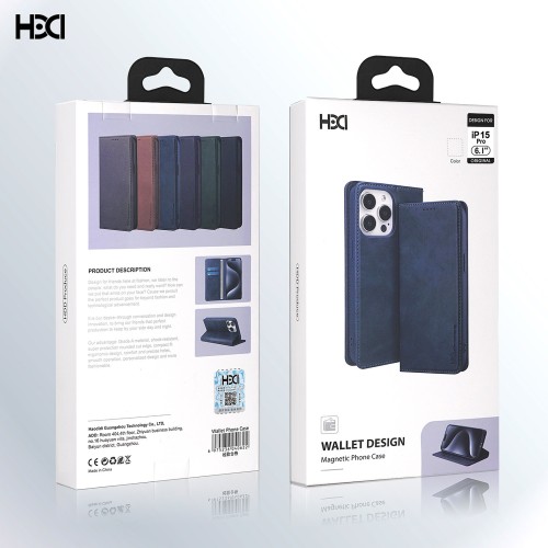 Dėklas HDD Magnetic Wallet Case Samsung A266 A26 5G juodas