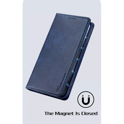 Dėklas HDD Magnetic Wallet Case Samsung A515 A51 violetinis