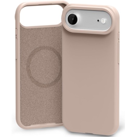 Dėklas Mercury Pure Magsafe Silicon Case Apple iPhone Air rožinio smėlio