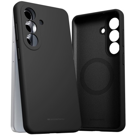 Dėklas Mercury Pure Magsafe Silicon Case Samsung S942 S26 juodas