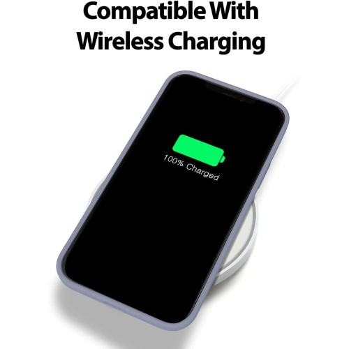 Dėklas Mercury Pure Magsafe Silicon Case Samsung S947 S26 Plus levandos pilka