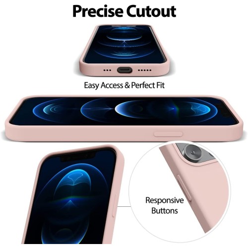 Dėklas Mercury Pure Magsafe Silicon Case Samsung S947 S26 Plus rožinio smėlio