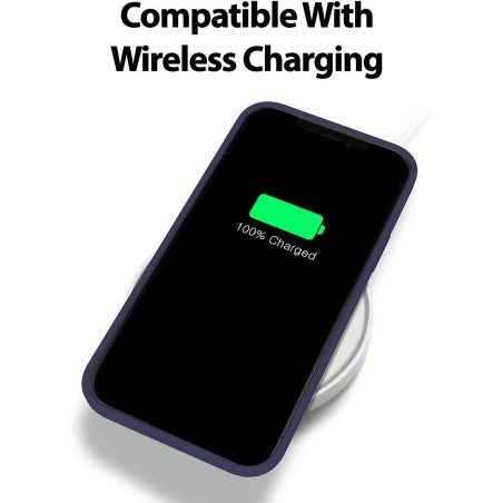 Dėklas Mercury Pure Magsafe Silicon Case Samsung S947 S26 Plus tamsiai mėlynas
