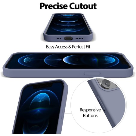Dėklas Mercury Pure Magsafe Silicon Case Samsung S948 S26 Ultra levandos pilka