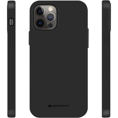 Dėklas Mercury Soft Jelly Case Samsung S901 S22 5G juodas