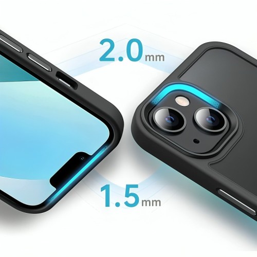 Dėklas Reach Matte MagSafe Apple iPhone 11 juodas