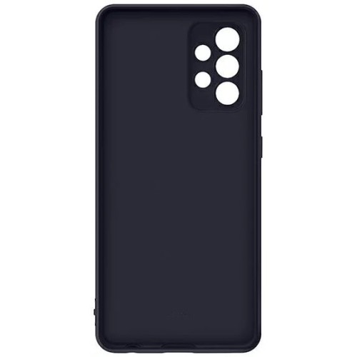 Dėklas Samsung Silicone Cover for Samsung A525 A52 4G/A526 A52 5G/A528 A52s 5G juodas