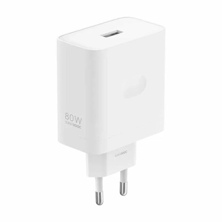Įkroviklis Realme SuperVOOC 80W USB-A baltas