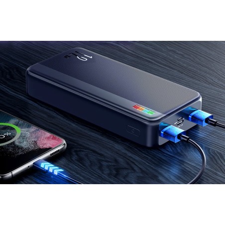 Išorinė baterija Power Bank Joyroom JR-T018 12W 30000mAh juoda