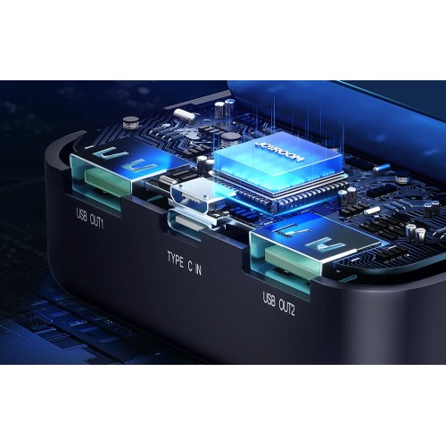 Išorinė baterija Power Bank Joyroom JR-T018 12W 30000mAh juoda