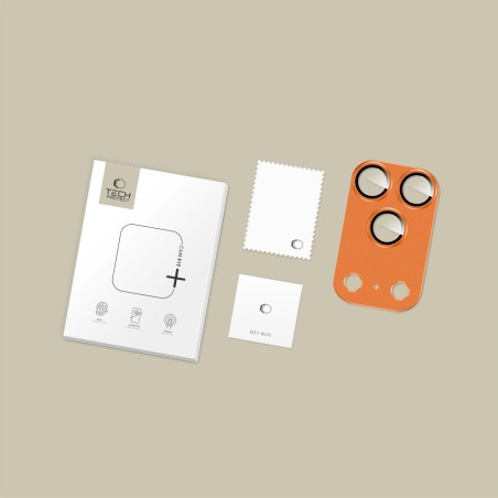 Kameros apsauga Tech-Protect CamFull Fit+ Apple iPhone 17 Pro Max Cosmic Orange