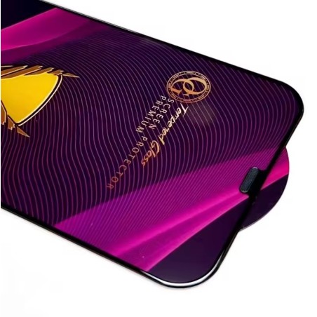 LCD apsauginis stikliukas 11D Full Glue (OG Premium) Apple iPhone 17 Pro