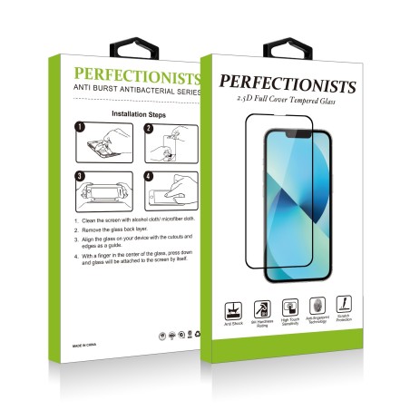 LCD apsauginis stikliukas 2.5D Perfectionists Samsung S947 S26 Plus juodas