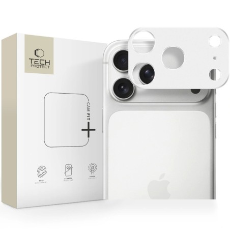 Kameros apsauga Tech-Protect CamAlloy Apple iPhone 17 Pro Silver