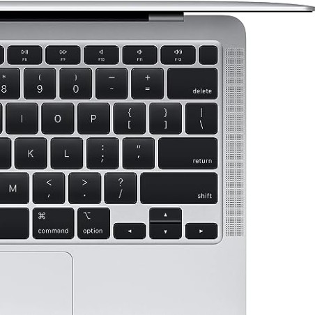 Apple Macbook Air (13" 2020, M1), Apple M1, 8GB, 512GB SSD, macOS, Sidabrinis, Klasė B