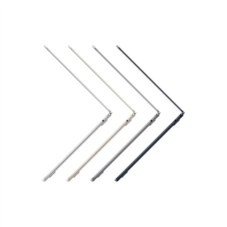 Apple MacBook Air (13" 2022, M2), Apple M2 8-core GPU, 8GB, 256GB SSD, macOS, Midnight, Klasė A