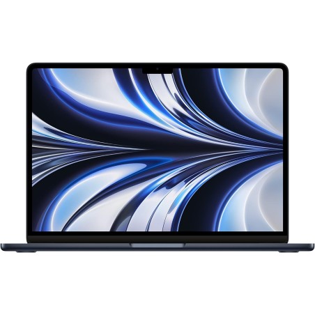 Apple MacBook Air (13" 2022, M2), Apple M2 8-core GPU, 8GB, 256GB SSD, macOS, Midnight, Klasė A