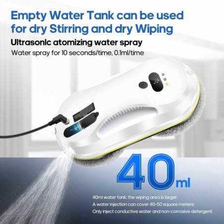 Langų valymo robotas Reach W15S baltas