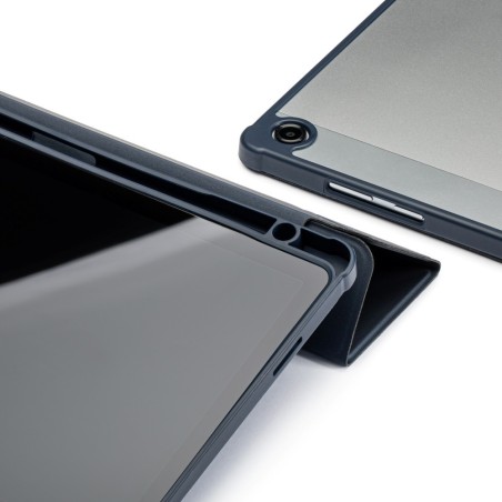 Dėklas Reach Origami Samsung X400/X406 Tab S10 Lite/X520/X526 Tab S10 FE/X510/X516 Tab S9 FE tamsiai mėlynas