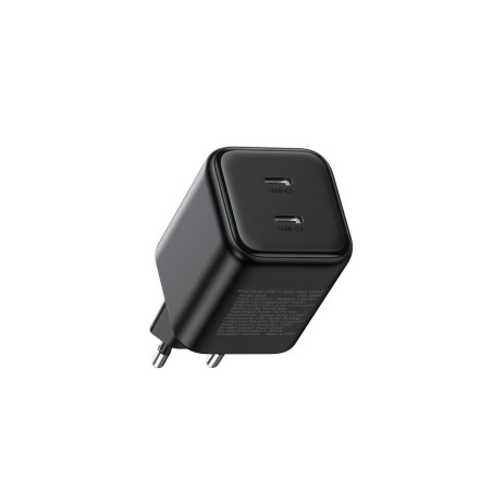 Įkroviklis Ugreen X526 GaN 45W 2xUSB-C juodas (65058)