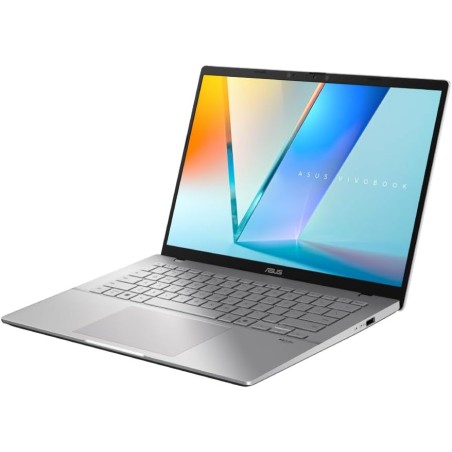 Asus Vivobook S14 (M3407) 14", AMD Ryzen 7 260, 16GB, 1TB SSD, be OS, Sidabrinis