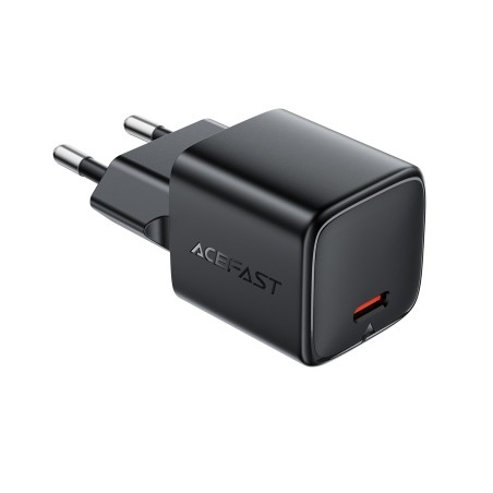 Įkroviklis Acefast A118 30W GaN USB-C juodas