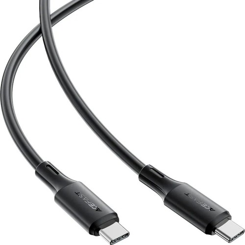USB kabelis Acefast C17-03 USB-C to USB-C 1.2m juodas
