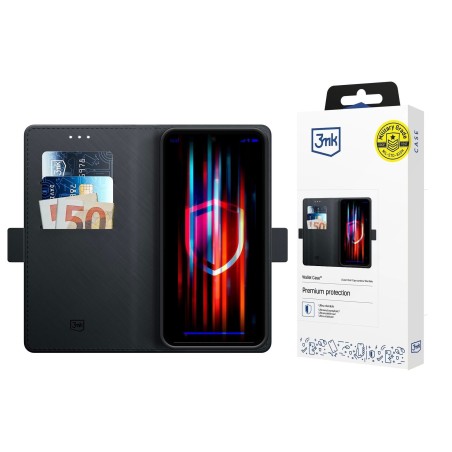 Dėklas 3mk Wallet Case Samsung A576 A57 5G juodas