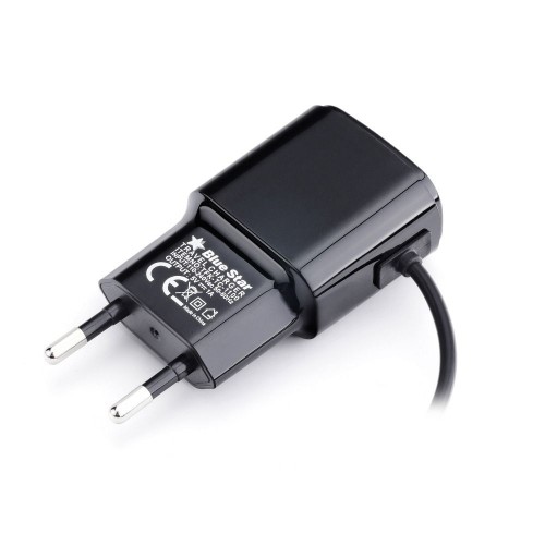 Įkroviklis Blue Star 10W MicroUSB juodas