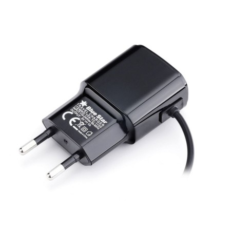 Įkroviklis Blue Star 10W MicroUSB juodas