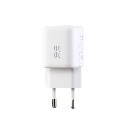 Įkroviklis Joyroom JR-TG7 33W USB-C/USB-A baltas