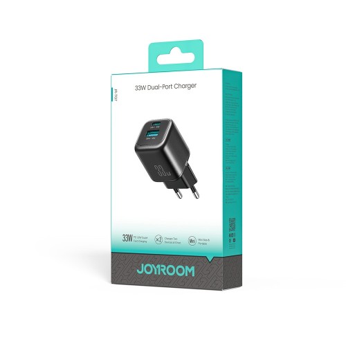 Įkroviklis Joyroom JR-TG7 33W USB-C/USB-A juodas