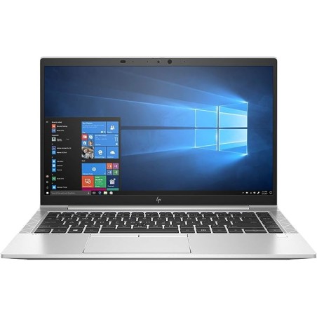 HP Elitebook 840 G7 14", Intel Core i5-10210U, 16GB, 512GB SSD, Win 11 Home Installed, Sidabrinis