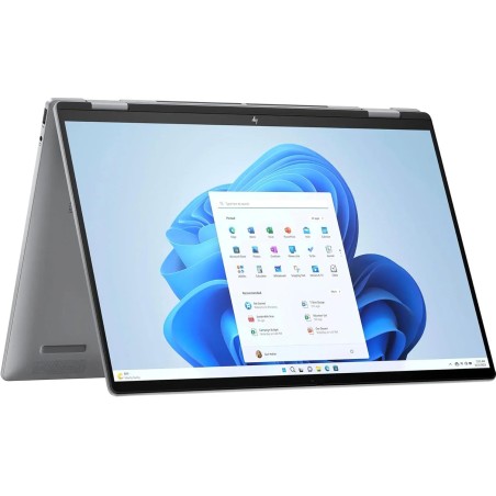 HP Envy x360 16-ac0002np Touch 16", Core Ultra 7 155U, 16GB, 1TB SSD, Win 11 Home Installed, Sidabrinis