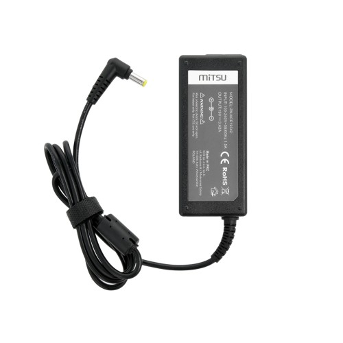 Mitsu charger 19v 3.42a (5.5x1.7) 65W for Acer, Packard Bell