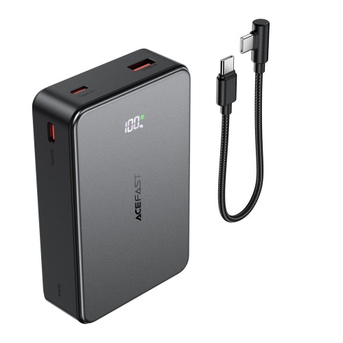 Išorinė baterija Power Bank Acefast M29-20000 22.5W 20000mAh juoda