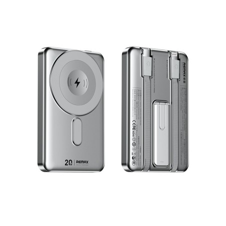 Išorinė baterija Power Bank Remax CX-2 15W MagSafe 10000mAh pilka