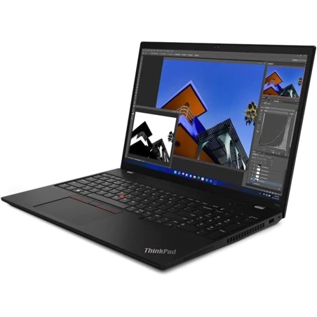 Lenovo ThinkPad P16s Gen 1 (Intel) 16", Intel Core i5-1240P, 16GB, 512GB SSD, Windows, Juodas