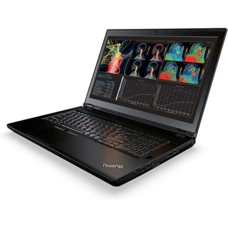 Lenovo ThinkPad P71 17.3", Intel Core i7-7700HQ, 16GB, 512GB SSD, Windows, Juodas