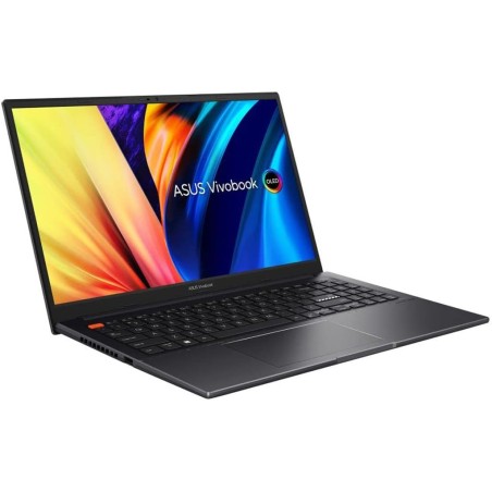 Asus Vivobook S 15 OLED M3502 (Ryzen 5000 Series) 15.6", AMD Ryzen 5 7535HS, 16GB, 512GB SSD, Windows, Juodas