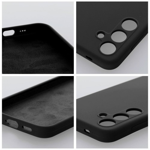 Dėklas Liquid Silicone 2.0mm Xiaomi Redmi A7 4G/Redmi A5/Poco C71 (171,7x77,8x8,26) juodas